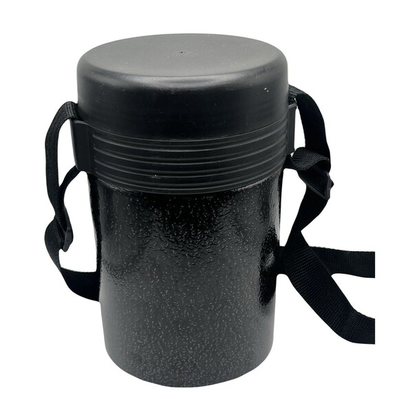 Coleman Insulated Vacuum Food Jar Black Hammered Steel Finish 1.5 Liter Used - Picture 5 of 5